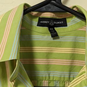 Audrey Talbott XS striped button down